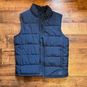 Gap Boys blue  Large puffer Vest